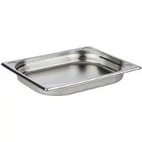 Aps GN 1/2 Behälter, Gastronormbehälter für den professionellen Einsatz, Maße (B x L x H): 32,5 x 26,5 x 4 cm, 2 Liter