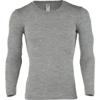 Engel - Shirt L/S - Merinounterwäsche Gr 54/56 grau
