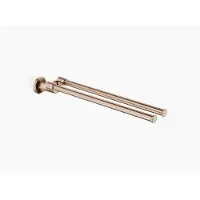Dornbracht MADISON Handtuchhalter, 2-teilig, schwenkbar, 83210361-42, Farbe: Bronze gebürstet