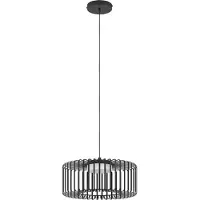 Eglo connect LED-Hängeleuchte Ginestrone-Z, 1-fl., schwarz