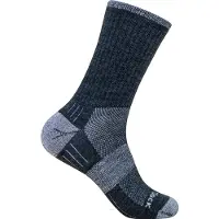 Wrightsock - Escape Merino Crew - Multifunktionssocken Gr 45,5-49 blau