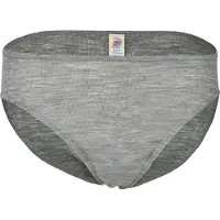 Engel - Damen Bikini Slip - Merinounterwäsche Gr 38/40 grau