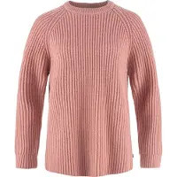 Fjällräven övik Rib Sweater W dusty rose (300) S