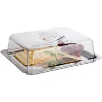 Aps -Germany 00067, Einschub, Rechteckig, Transparent, Edelstahl, Polystyrene, Edelstahl, 250 mm, 190 mm