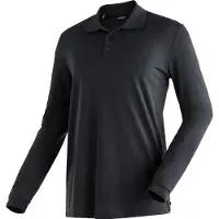 Maier Sports Herren Polo Ulrich L/S He-Polo 1/1 Arm