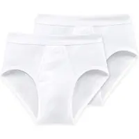 Schiesser Unterhose Herren 205159 Sportslip White (2er Set)-XXXL
