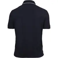 Armani Exchange für Herren. XM001289AF10363UB101 Marineblaues maßgeschneidertes Poloshirt (XL), Lässig, Baumwolle, Kurzarm