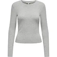 ONLY 1100000002199 "ONLRILEY O-NECK L/S TOP JRS" Baumwollmischung
