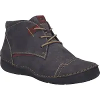 Josef seibel Stiefelette "Fergey 43, titan-kombi", Damen, Gr. 37, grau (titan, kombi), Obermaterial: 100% Rindsleder Leather cow., Schuhe Stiefelette