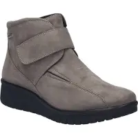 Josef seibel Stiefelette "Calais 53, taupe", Damen, Gr. 42, grau (taupe), Obermaterial: 100% Textilmaterial TEXMAT., Schuhe Stiefelette