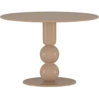 Venture Home Runder Esstisch Boule Beige