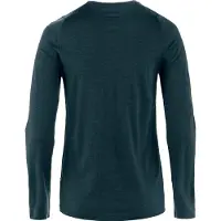 Fjällräven - Women's Bergtagen Merino 190 L/S - Merinolongsleeve Gr XL blau