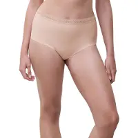 Chantelle Slip "Slip Taillen Slip Cozy Chic 1er Pack", Damen, Gr. M, beige (nude), Obermaterial: 80% Modal CMD. 20% Elasthan EL., Unterhosen Slip