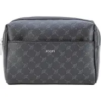 JOOP! Kosmetiktasche JOOP "Kosmetiktasche Cortina 1.0 Erina Washbag mhz", Damen, Gr. B/H/T: 25cm x 17cm x 12cm 0, schwarz, Obermaterial: 100% Synthetik synthetic., Taschen Kosmetiktasche