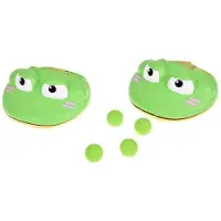 Jokomisiada Frosch Ballwurf Spielset mit 4 Bällen ZA5604