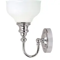 Elstead Lighting Elstead Cheadle LED Wandleuchte G9 Poliertes Chrom IP44