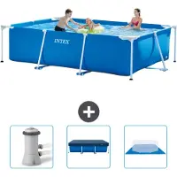 Intex Rechteckiger Frame Pool - 300x200x75 cm - 4-teilig SCB76