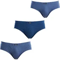 Abanderado Pack-3 Herren Slips Essential Prints A0080