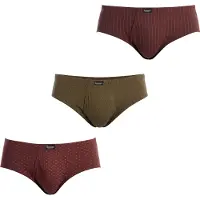Abanderado 3er-Pack Herren Essenzielle Bedruckte Slips mit Öffnung A0090