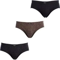 Abanderado Pack-3 Herren Slips Essential Prints A0080