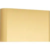 Euluna Wandleuchte Haga, goldfarben, Metall, 25 cm breit, G9