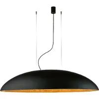 Euluna Hängeleuchte Canoe V, schwarz/gold