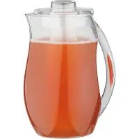 Aps Saft- / Wasserkanne, 2,8 Liter, Akrylkanne mit Eiswasserröhre, Maße (L x B x H): 13 x 19 x 27 cm
