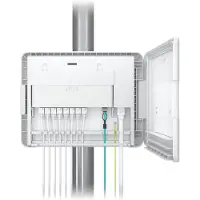 Ubiquity Ubiquiti UISP Box, Mastmontiert, Innen & Außen, Polycarbonat (PC), 320 mm, 46,3 mm, 250 mm