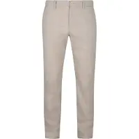 Alberto Lou Chinohose Glencheck Beige - male