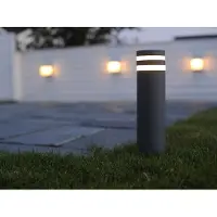 Lutec Gartenlampe Focus Anthrazit