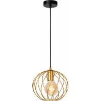 Lucide Hängeleuchte Danza, einflammig, Ø 25 cm, gold