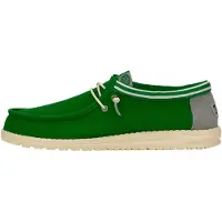 HEY DUDE HEYDUDE Wally Letterman Herren Halbschuhe Green/White Größe 41