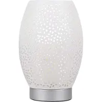 Mangel Candellux VENUS 41-78322 silberne Tischleuchte