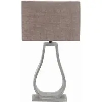 Mangel Candellux FEMO 41-79992 Tischleuchte grau
