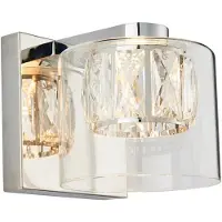 ENDON Kinkiet VERINA, verchromt, 1xG9x4,6W, Metall, Abmessungen: 13,5x12x15cm, IP20,