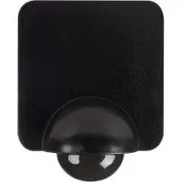 Kanlux S.A. Bewegungsmelder PIR, für den Außenbereich, mit Montageadapter, schwarz, IP54, Marke SENSQUARE, Hersteller