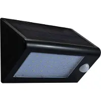 Polux Solarbetriebene LED-Lampe mit Dämmerungs- und Bewegungssensor, Modell BOX 307637,
