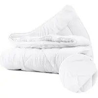 Huismerk Sleeptime Micro Touch Einzel Bettdecke Weiß - 140X200 cm