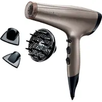 Remington AC8002 Keratin Protect Ionen-Haartrockner 2200 W Schwarz Keramik Zwei Düsen Diffusor