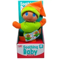 Halay Knuffel Nachtlampje Rups mit Licht und Geräuschen - Beruhigende Kuscheltier für Kinder