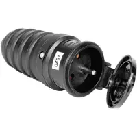 Pawbol Tragbare Gummisteckdose mit/ohne 16A 250V IP44 D.3157
