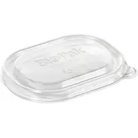 Biopak 600x DUNI Brick Deckel Mini 150/250 ml Transparent