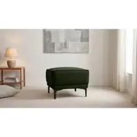 Otto Home Hocker "Oland Bouclé Polsterhocker", grün, B:56cm H:45cm T:58cm, 100% Polyester, Hocker, Hocker, passend zur Serie OLAND