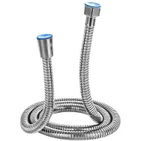 OEM Wasserdüsenkopf mit Schlauch, 6 Strahlarten, wassersparend, 1,5M, silber