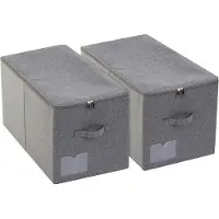 OEM Große aufklappbare Aufbewahrungsbox dunkelgrau
