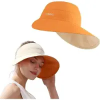 OEM Faltbare Sonnenkappe mit breiter Krempe und doppelseitigem Oberteil für UV-Schutz
