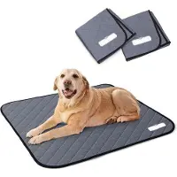 OEM Wasbare Hundepads, 2er Pack, L, 81x72cm, Hygienematten für Hunde