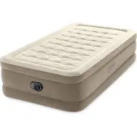 Markenlos Luftbett mit Integrierter Pumpe - 1-Personen - 99cm x 191cm x 46cm