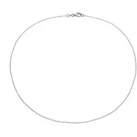 Elli Kette ohne Anhänger "Halskette Ankerkette Basic 925 Sterling Silber" Gr. 40, silber, Halsketten, Damen, 40, ohne Stein, Silber 925 (Sterlingsilber), Kette ohne Anhänger