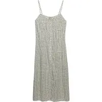 Superdry für Damen. W8012079A Kleid Print Cami Midi weiß (XXS), Lässig, Viskose, Ärmellos / Hosenträger